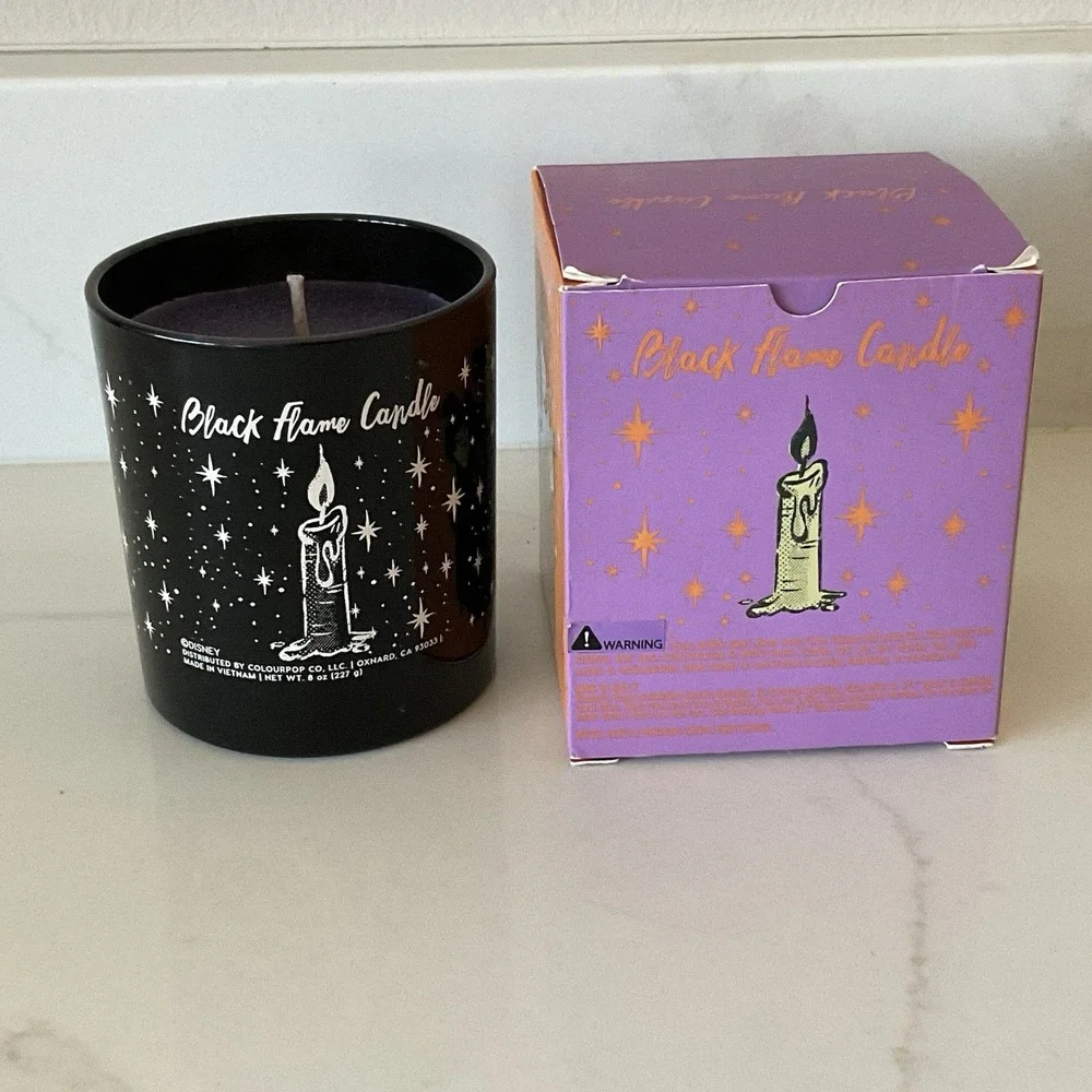 Colourpop Disney Hocus Pocus SOL Black Flame Candle NIB Halloween Witches